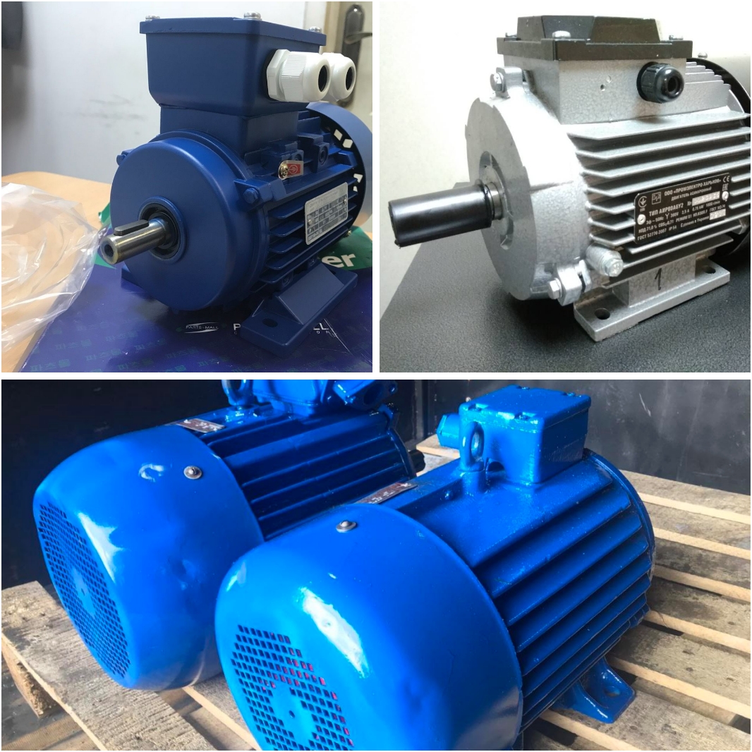 Двигун для шнекового погрузчика