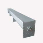 Шнековый погрузчик в желобе